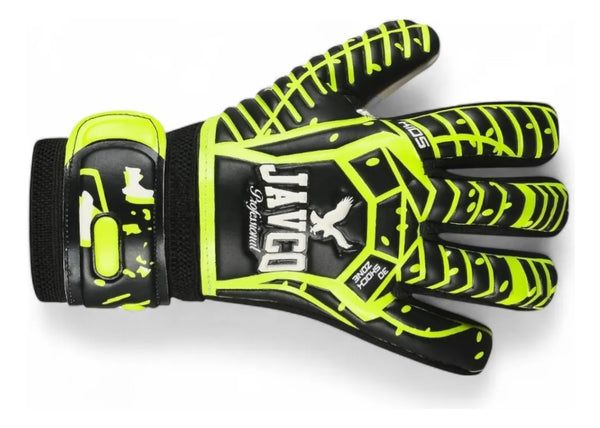 Guantes de Arquero Kids Infantil Negro/Amarillo Talla 4 y 5