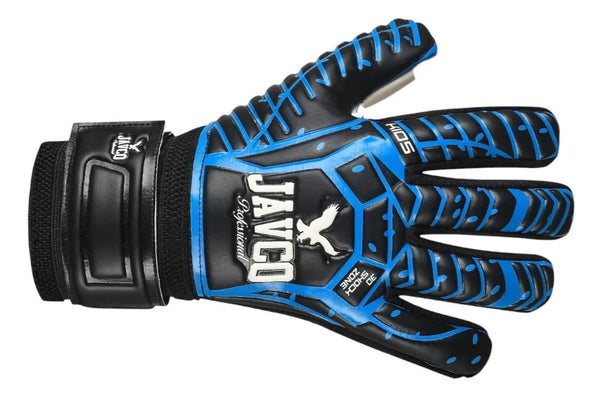 Guantes de Arquero Kids Infantil Negro/Azul Talla 4 y 5