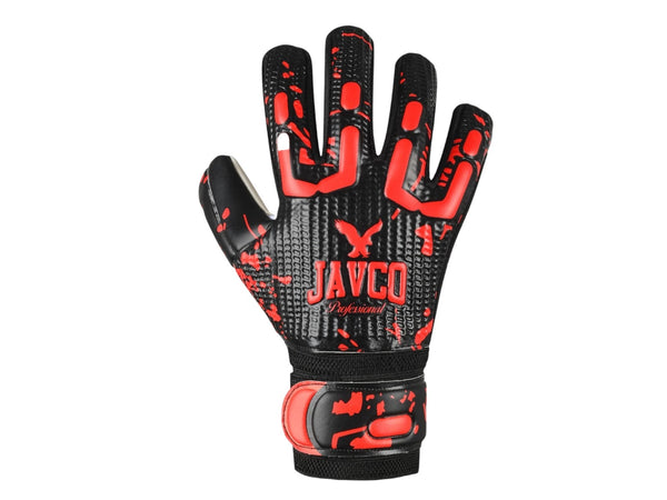 Guantes de Arquero Negro/Rojo Juveniles Talla 6 y 7