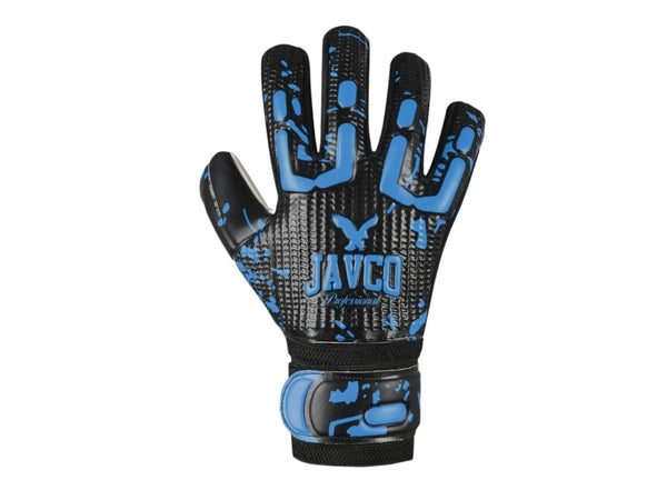 Guantes de Arquero Negro/Azul Juveniles Talla 6 y 7