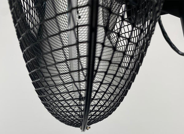 Ventilador de pedestal 18´´  giro 360 5 aspas metálicas 3 velocidades